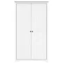 Armario BODO madera maciza de pino blanco 101x52x176,5 cm de vidaXL, Armarios roperos - Ref: Foro24-355059, Precio: 256,50 €,...