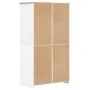 Armario BODO madera maciza de pino blanco 101x52x176,5 cm de vidaXL, Armarios roperos - Ref: Foro24-355059, Precio: 256,50 €,...
