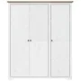 Armario BODO madera maciza pino blanco marrón 151,5x52x176,5 cm de vidaXL, Armarios roperos - Ref: Foro24-355063, Precio: 394...