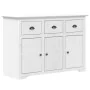 Aparador BODO madera maciza de pino blanco 115x43x79,5 cm de vidaXL, Aparadores - Ref: Foro24-355065, Precio: 272,30 €, Descu...