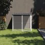 Jaula gallinas y toldo acero galvanizado antracita 103x98x90 cm de vidaXL, Jaulas y habitáculos para animales pequeños - Ref:...