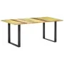 Mesa de comedor de madera maciza reciclada 180x90x76 cm de vidaXL, Mesas de cocina y de comedor - Ref: Foro24-285830, Precio:...
