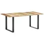 Mesa de comedor de madera maciza reciclada 180x90x76 cm de vidaXL, Mesas de cocina y de comedor - Ref: Foro24-285830, Precio:...