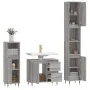 Set de muebles de baño 3 pzas madera contrachapada gris sonoma de vidaXL, Muebles de baño - Ref: Foro24-3190219, Precio: 178,...