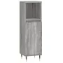 Set de muebles de baño 3 pzas madera contrachapada gris sonoma de vidaXL, Muebles de baño - Ref: Foro24-3190219, Precio: 178,...