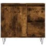 Set de muebles baño 3 pzas madera contrachapada roble ahumado de vidaXL, Muebles de baño - Ref: Foro24-3190226, Precio: 188,7...