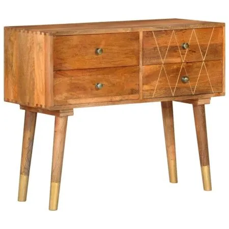 Solid mango wood sideboard 85x40x70 cm by vidaXL, Sideboards - Ref: Foro24-285854, Price: 173,73 €, Discount: %