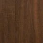 Console table made of iron and engineered oak wood, brown color, measuring 160x30x75 cm. by vidaXL, Side tables - Ref: Foro24...