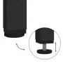 Mesa consola hierro y madera de ingeniería negro 200x30x75 cm de vidaXL, Mesas auxiliares - Ref: Foro24-832858, Precio: 97,49...
