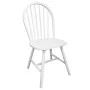 Sillas de comedor 2 unidades madera maciza de caucho blanca de vidaXL, Sillas de comedor - Ref: Foro24-242026, Precio: 185,60...