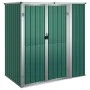 Cobertizo herramientas jardín acero galvanizado 161x89x161 cm de vidaXL, Cobertizos - Ref: Foro24-316209, Precio: 151,24 €, D...