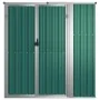 Cobertizo herramientas jardín acero galvanizado 161x89x161 cm de vidaXL, Cobertizos - Ref: Foro24-316209, Precio: 151,24 €, D...
