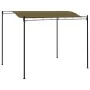 Toldo parasol gris taupe 3x2,4 cm 180 g/m² de vidaXL, Carpas y cenadores - Ref: Foro24-312216, Precio: 192,44 €, Descuento: %