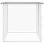 Jaula gallinas y toldo acero galvanizado gris claro 103x98x90cm de vidaXL, Jaulas y habitáculos para animales pequeños - Ref:...