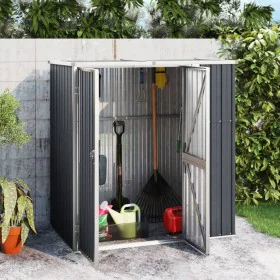 Cobertizo de herramientas jardín acero galvanizado 161x89x161cm de vidaXL, Cobertizos - Ref: Foro24-316211, Precio: 159,84 €,...
