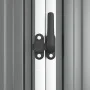 Cobertizo herramientas jardín acero galvanizado 225x89x161 de vidaXL, Cobertizos - Ref: Foro24-316214, Precio: 211,59 €, Desc...