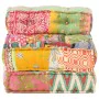 Modular patchwork fabric pouf by vidaXL, Cushions for chairs and sofas - Ref: Foro24-287702, Price: 157,53 €, Discount: %