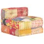 Modular patchwork fabric pouf by vidaXL, Cushions for chairs and sofas - Ref: Foro24-287702, Price: 157,53 €, Discount: %
