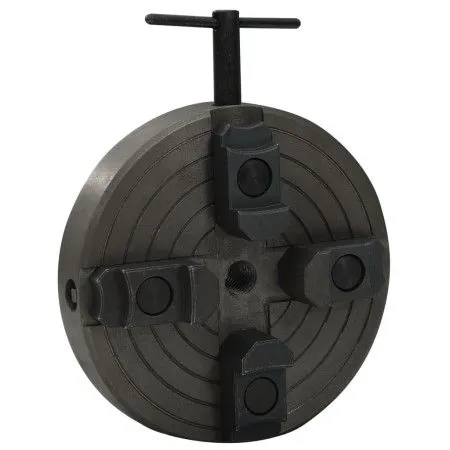 4-jaw wood chuck with M18 black steel connection 150x63mm by vidaXL, Clamps and screws - Ref: Foro24-147833, Price: 72,48 €, ...