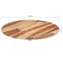 Round table top solid sheesham wood 15-16 mm 60cm by vidaXL, Table tops - Ref: Foro24-285969, Price: 50,49 €, Discount: %