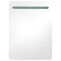 Armario de baño con espejo y LED blanco y roble 60x11x80 cm de vidaXL, Tocadores de baño - Ref: Foro24-326508, Precio: 124,00...