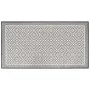 Alfombra de exterior gris y blanca reversible 80x150 cm de vidaXL, Protectores para exterior - Ref: Foro24-364797, Precio: 30...