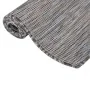 Alfombra de exterior de tejido plano marrón y azul 80x150 cm de vidaXL, Alfombras - Ref: Foro24-340813, Precio: 22,63 €, Desc...