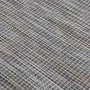 Alfombra de exterior de tejido plano marrón y azul 80x150 cm de vidaXL, Alfombras - Ref: Foro24-340813, Precio: 22,63 €, Desc...