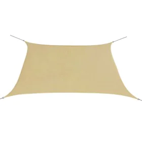 Toldo de vela cuadrado tela Oxford beige 3,6x3,6 m de vidaXL, Sombrillas - Ref: Foro24-42292, Precio: 53,20 €, Descuento: %
