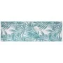 Alfombra de exterior verde agua y gris reversible 80x250 cm de vidaXL, Protectores para exterior - Ref: Foro24-364786, Precio...