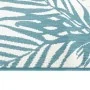 Alfombra de exterior verde agua y gris reversible 80x250 cm de vidaXL, Protectores para exterior - Ref: Foro24-364786, Precio...