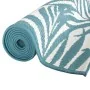 Alfombra de exterior verde agua y gris reversible 80x250 cm de vidaXL, Protectores para exterior - Ref: Foro24-364786, Precio...