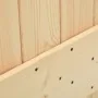 Puerta corredera con herrajes madera maciza de pino 70x210 cm de vidaXL, Puertas - Ref: Foro24-3203012, Precio: 167,48 €, Des...