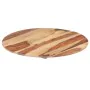 Round table top solid sheesham wood 25-27 mm 80cm by vidaXL, Table tops - Ref: Foro24-285976, Price: 130,81 €, Discount: %