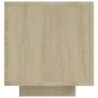 Mueble de TV con luces LED roble Sonoma 160x35x40 cm de vidaXL, Muebles TV - Ref: Foro24-804430, Precio: 108,22 €, Descuento: %