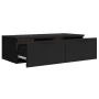 Armario de pared madera de ingeniería negro 68x30x20 cm de vidaXL, Estantes y estanterías - Ref: Foro24-811395, Precio: 65,93...