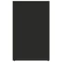Mueble de vestidor madera de ingeniería negro 80x40x65 cm de vidaXL, Taquillas y armarios de almacenamiento - Ref: Foro24-808...