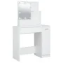 Tocador con LED blanco 86,5x35x136 cm de vidaXL, Tocadores para dormitorios - Ref: Foro24-808810, Precio: 108,19 €, Descuento: %