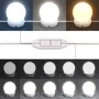Tocador con LED blanco 86,5x35x136 cm de vidaXL, Tocadores para dormitorios - Ref: Foro24-808810, Precio: 108,19 €, Descuento: %