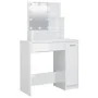 Dressing table with bright white LED 86.5x35x136 cm by vidaXL, Bedroom Dressers - Ref: Foro24-808816, Price: 100,74 €, Discou...