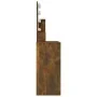 Tocador con LED color roble ahumado 86,5x35x136 cm de vidaXL, Tocadores para dormitorios - Ref: Foro24-820484, Precio: 85,97 ...