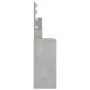 Betongrauer LED-Schminktisch 86,5 x 35 x 136 cm von vidaXL, Schlafzimmerkommoden - Ref: Foro24-808814, Preis: 100,53 €, Rabat...