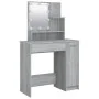 Tocador con LED gris sonoma 86,5x35x136 cm de vidaXL, Tocadores para dormitorios - Ref: Foro24-820485, Precio: 94,62 €, Descu...