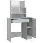 Tocador con LED gris sonoma 86,5x35x136 cm de vidaXL, Tocadores para dormitorios - Ref: Foro24-820485, Precio: 94,62 €, Descu...