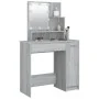 Tocador con LED gris sonoma 86,5x35x136 cm de vidaXL, Tocadores para dormitorios - Ref: Foro24-820485, Precio: 94,62 €, Descu...