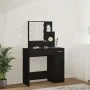 Tocador con LED negro 86,5x35x136 cm de vidaXL, Tocadores para dormitorios - Ref: Foro24-808811, Precio: 89,73 €, Descuento: %