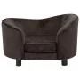 Sofá para perro felpa marrón 69x49x40 cm de vidaXL, Camas para perros - Ref: Foro24-170942, Precio: 112,08 €, Descuento: %