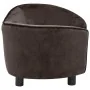 Sofá para perro felpa marrón 69x49x40 cm de vidaXL, Camas para perros - Ref: Foro24-170942, Precio: 112,08 €, Descuento: %