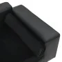 Sofá para perros felpa y cuero sintético negra 81x43x31 cm de vidaXL, Camas para perros - Ref: Foro24-170954, Precio: 81,38 €...