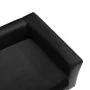 Sofá para perros felpa y cuero sintético negro 60x43x30 cm de vidaXL, Camas para perros - Ref: Foro24-170960, Precio: 76,35 €...